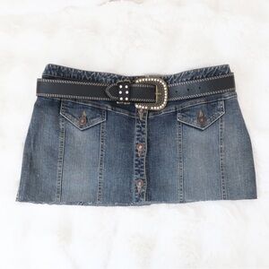 INC International Concepts Denim Mini Skirt (10)